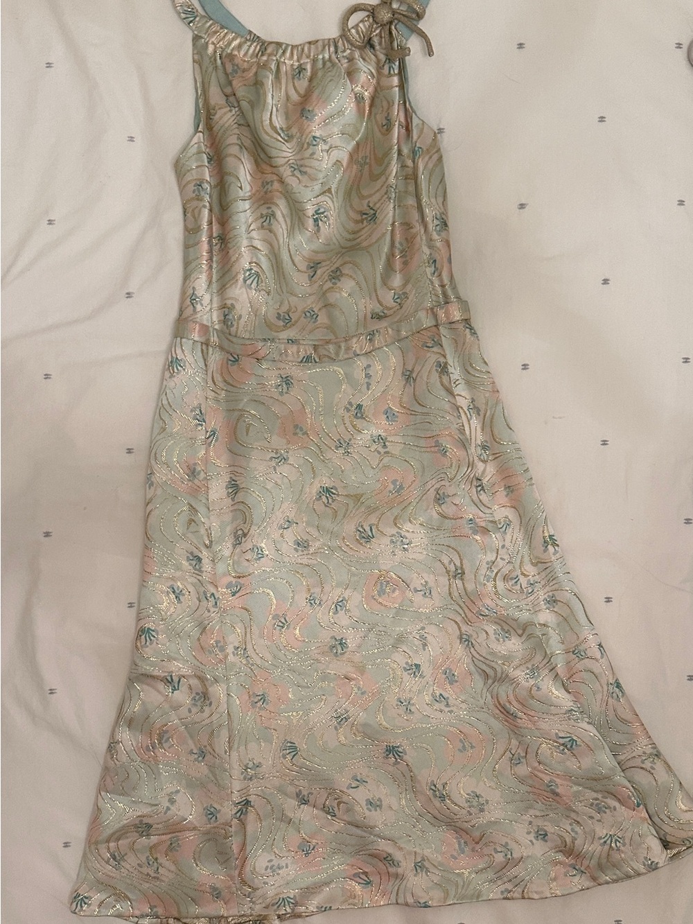 Gorgeous vintage Moschino silk dress